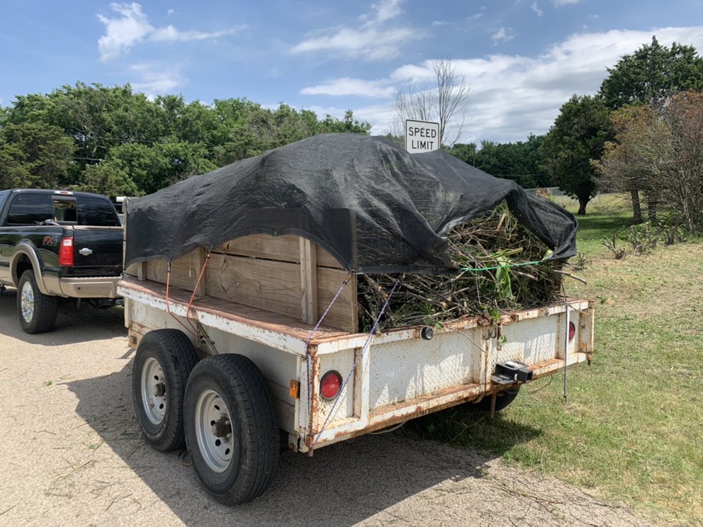 Debris Cleanup by Yard Sharks Property Services in Boyd, TX