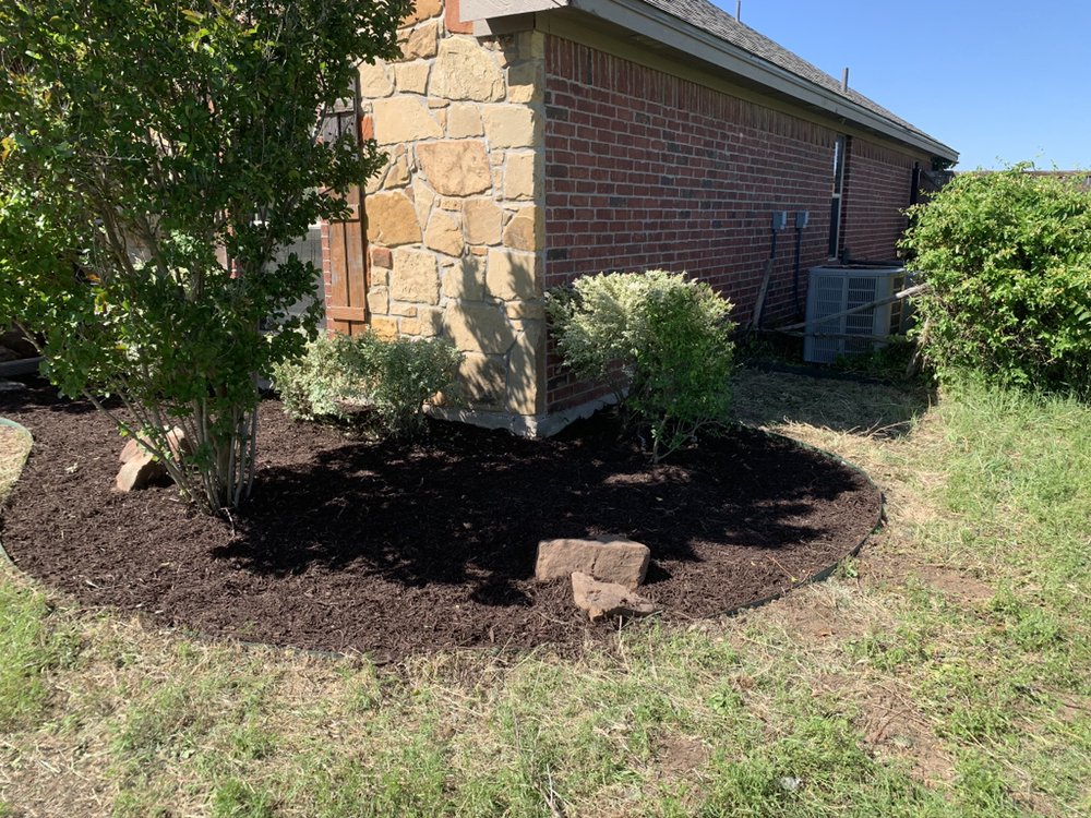 Mulch by Yard Sharks Property Services in Boyd, TX